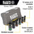 Klein 66090 2-In-1 Slotted Impact Socket Set, 12-Point, 6-Piece