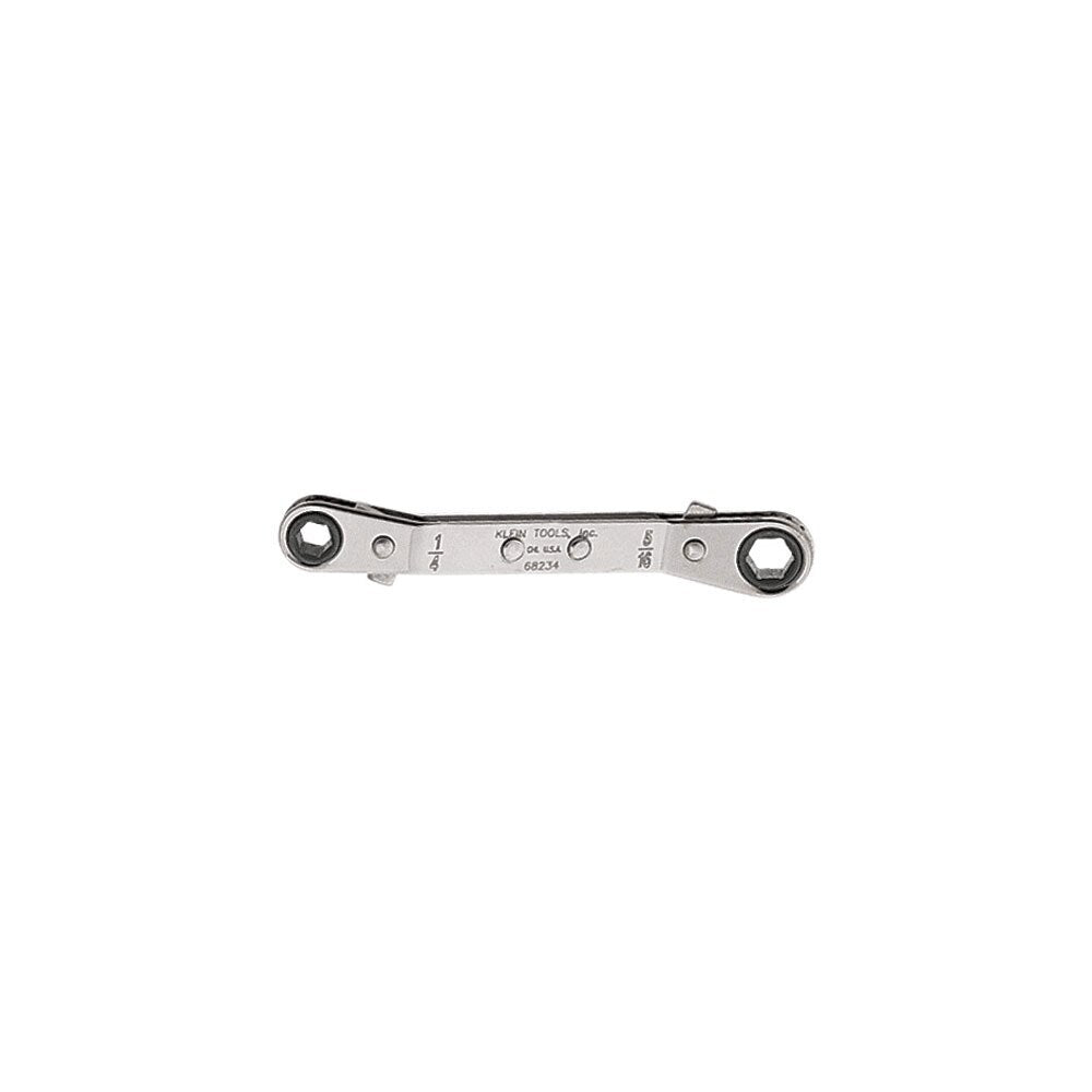 Klein Tools 68234 Reversible Ratcheting Box Wrench 1/4 x 5/16&quot;