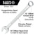 Klein Tools 68402 Combination Wrench Set, 9-Piece