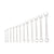 Klein Tools 68404 Combination Wrench Set, 12-Piece