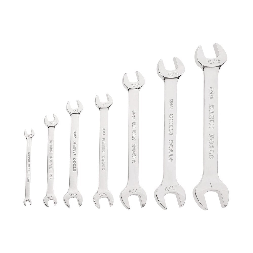 Klein Tools 68452 Open-End Wrench Set, 7-Piece
