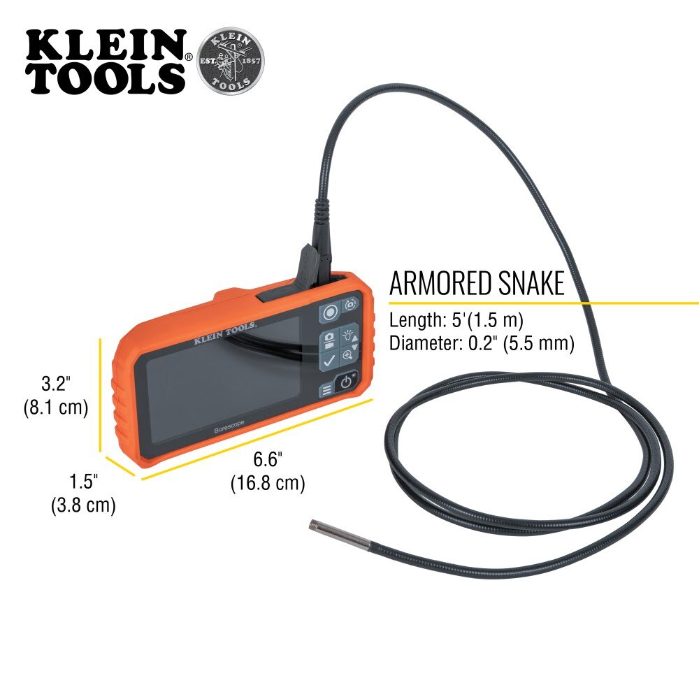Klein 69464 Plumber's Borescope Replacement Camera
