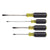 Klein Tools 85105 Screwdriver Set, Slotted and Phillips, 4-Piece