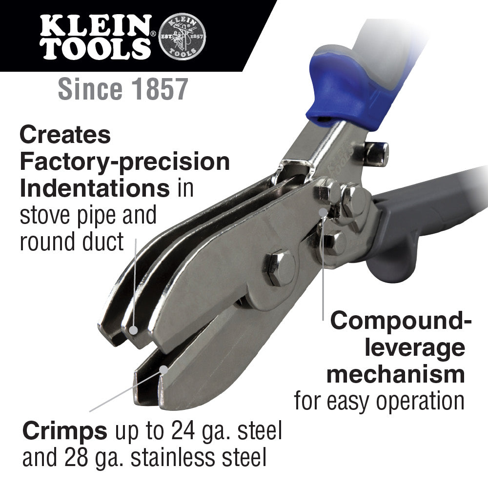 Klein 86520 5 Blade Duct Crimper