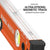 Klein 93524MAG Magnetic Box Beam Level, 3 Vial, 24-Inch