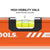 Klein 93548MAG Magnetic Box Beam Level, 3 Vial, 48-Inch