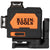 Klein 93PLL Rechargeable Self-Leveling 360 Green Planar Laser Level