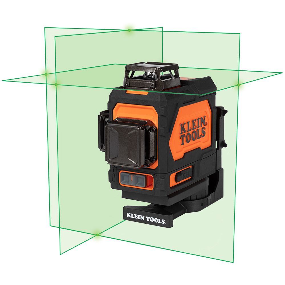 Klein 93PLL Rechargeable Self-Leveling 360 Green Planar Laser Level