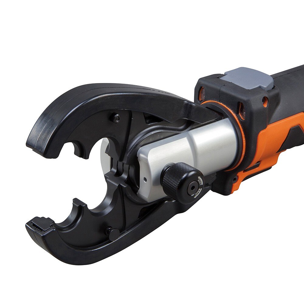 Klein BAT207T23 Battery-Operated Cable Crimper, O+ Die Head, 2 Ah