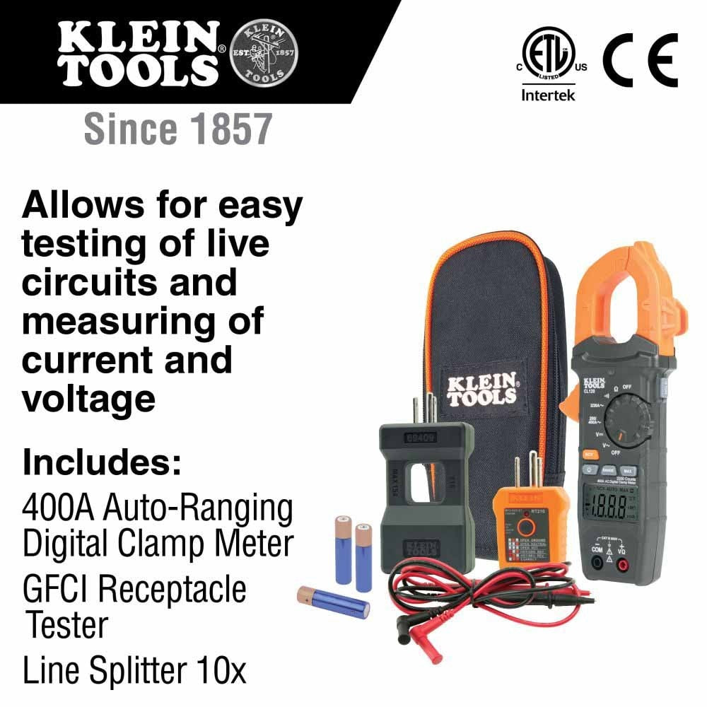 Klein CL120KIT Clamp Meter-AC Kit