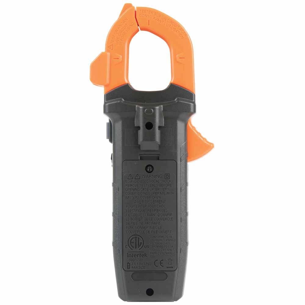 Klein CL220 Digital Clamp Meter, AC Auto-Ranging 400 Amp with Temp