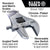 Klein D86930 Reversible Jaw/Adjustable Pipe Wrench, 10"