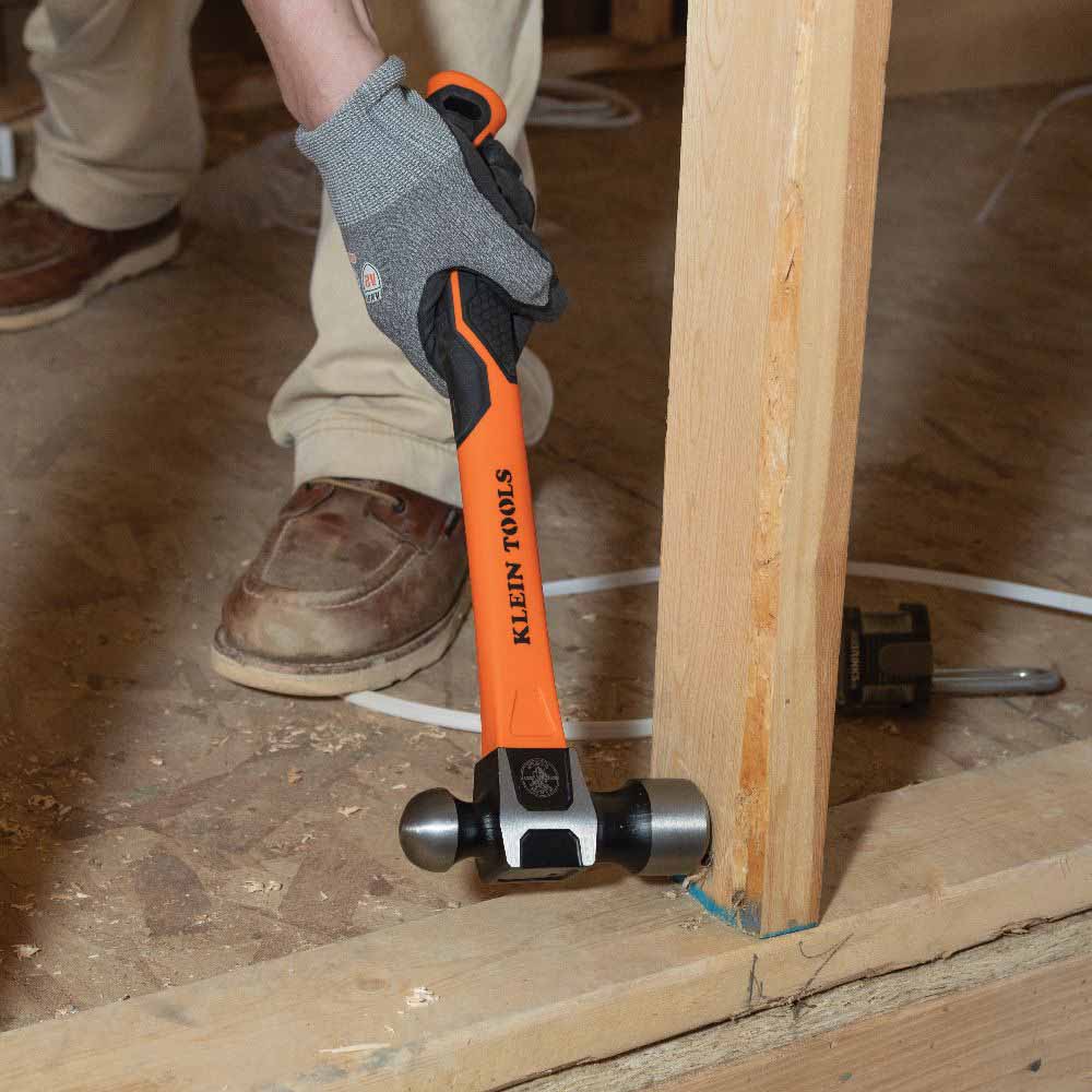 Klein H80332 Ball-Peen Hammer, 32 oz, 15"