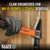 Klein H80718 Straight-Claw Hammer, 18 oz, 15"
