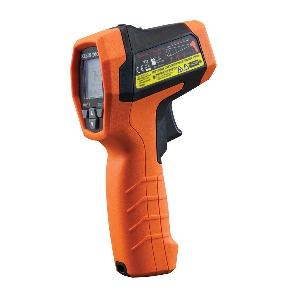 Klein IR10 Dual-Laser Infrared Thermometer, 20:1