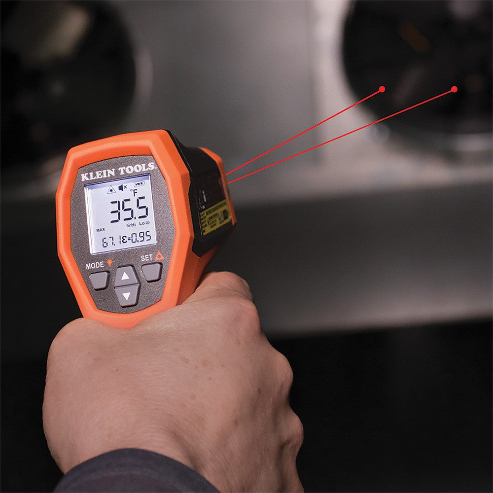 Klein IR10 Dual-Laser Infrared Thermometer, 20:1