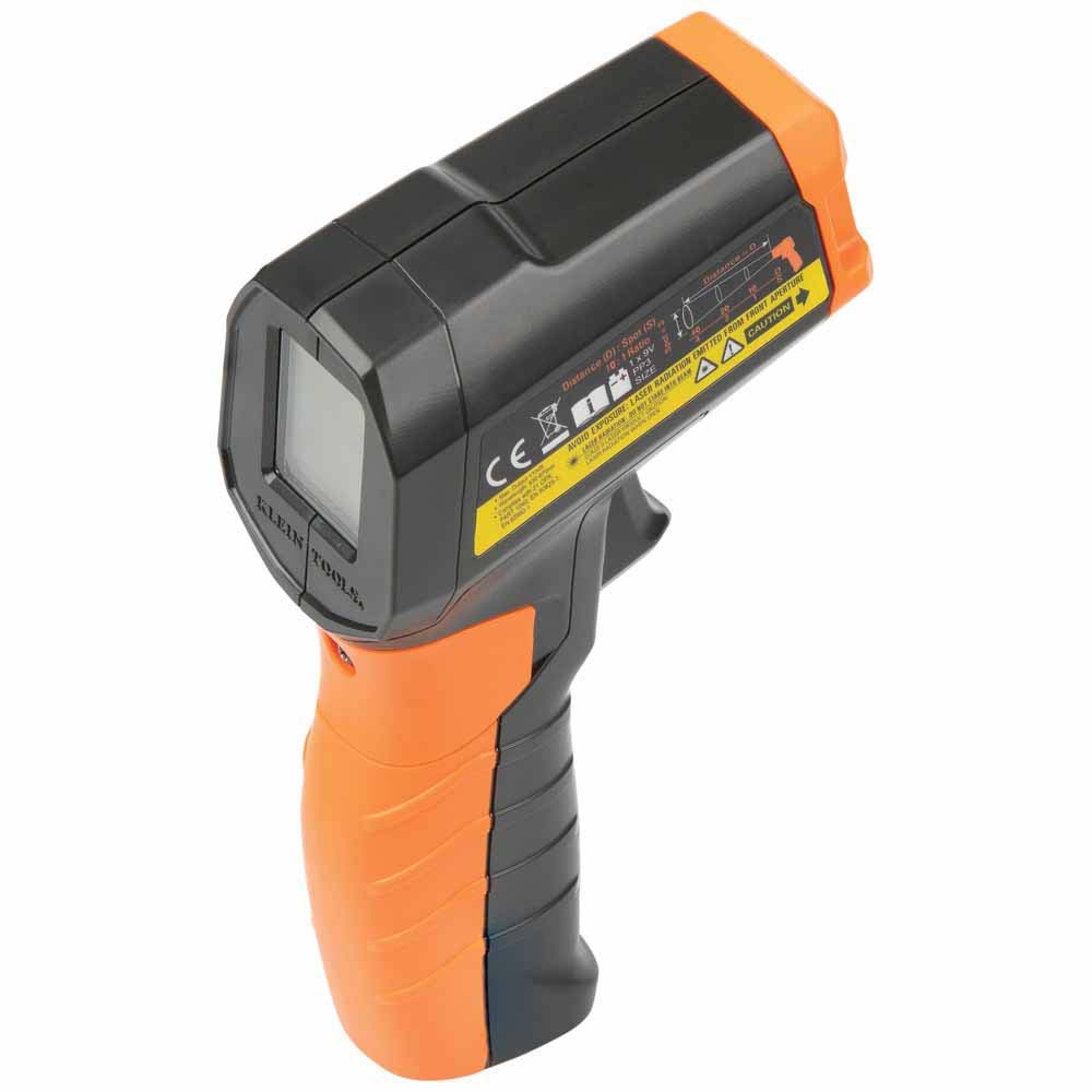 Klein IR1 Infrared Digital Thermometer with Targeting Laser, 10:1