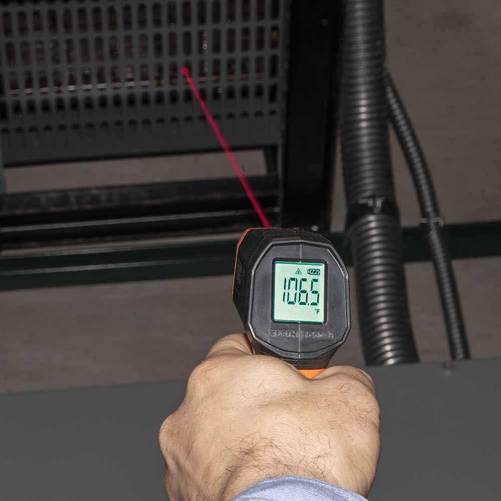 Klein IR1 Infrared Digital Thermometer with Targeting Laser, 10:1