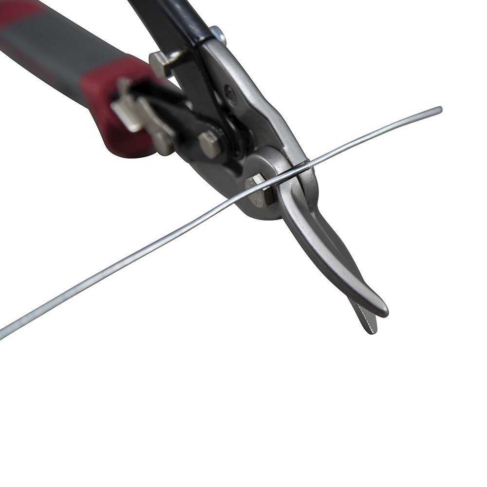 Klein 1200L Aviation Snips with Wire Cutter, Left