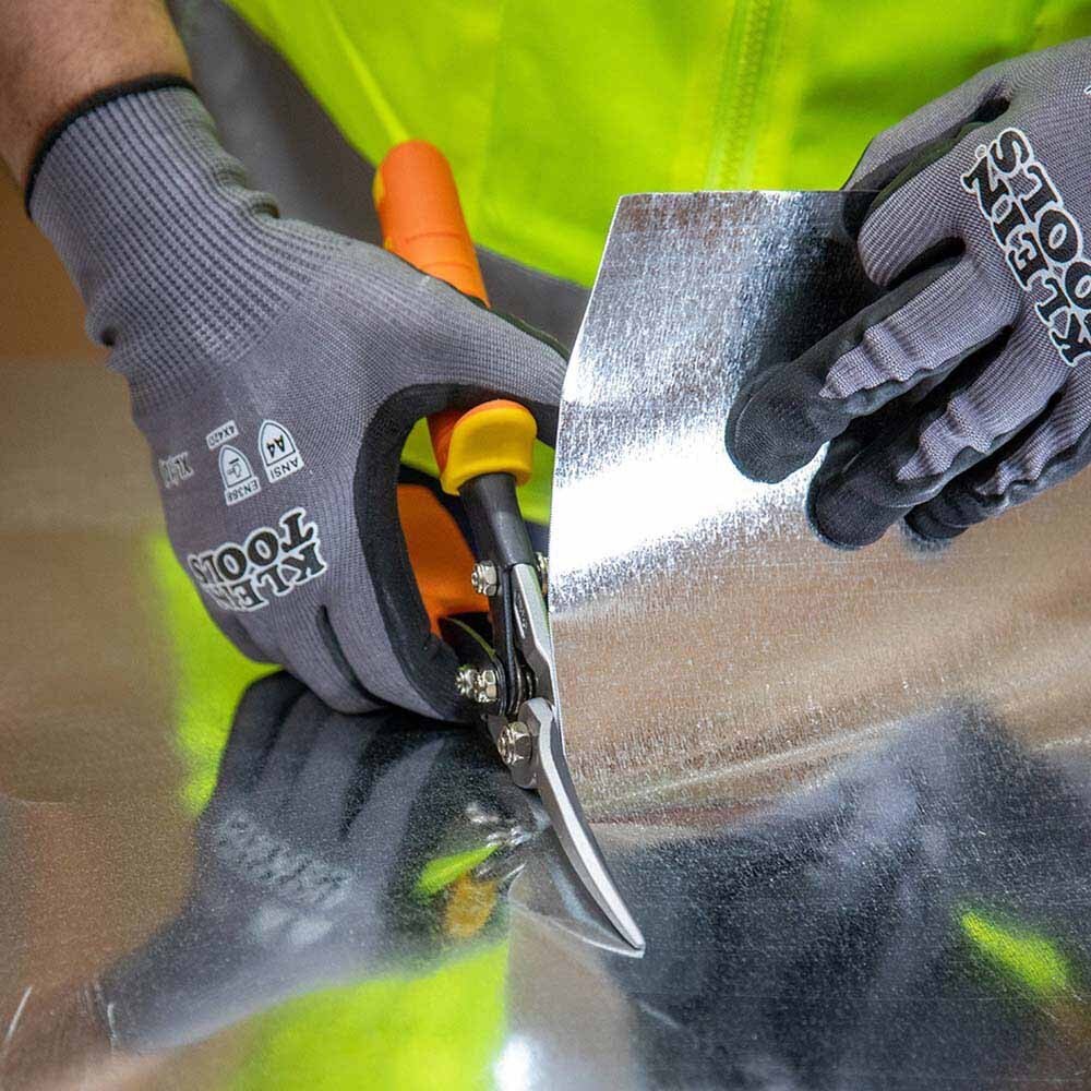 Klein 1302S Long Cut Aviation Snips, Straight
