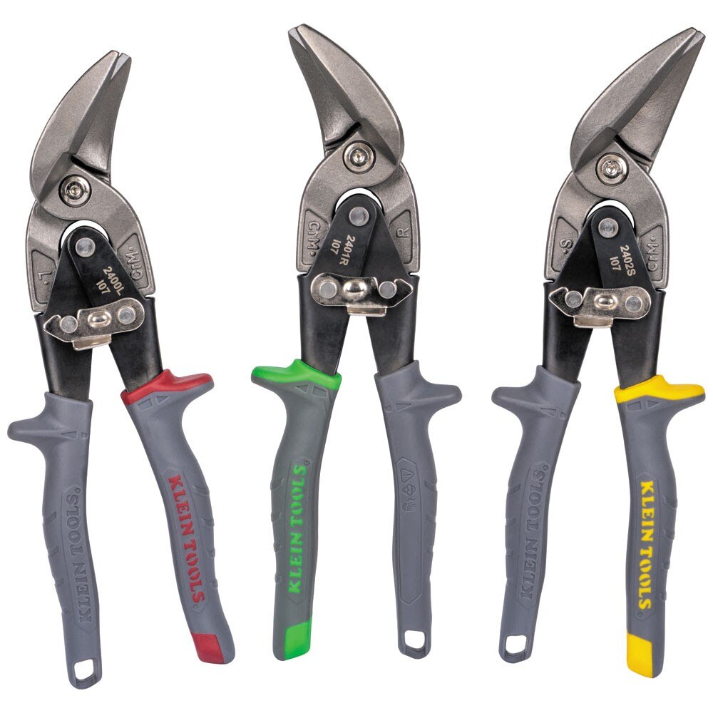 Klein 2401R Offset Right-Cutting Aviation Snips
