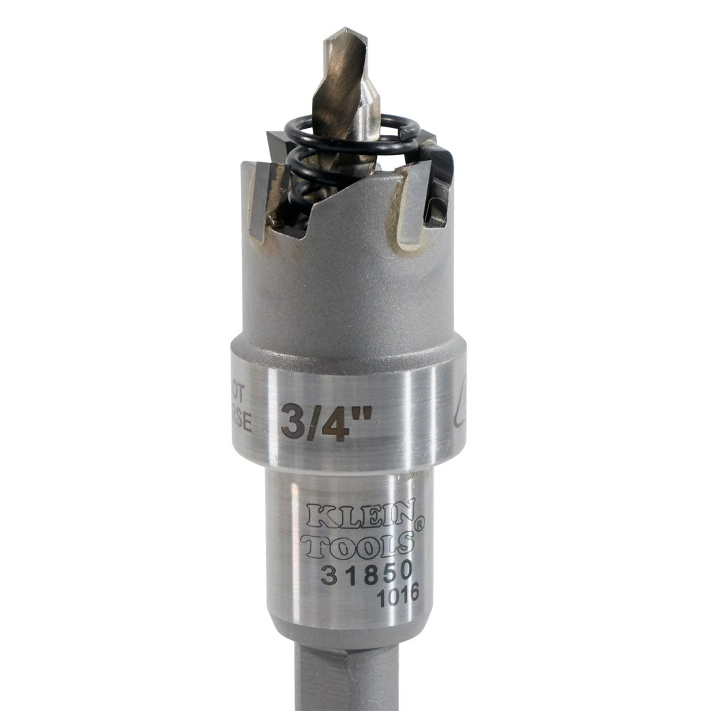 Klein Tools 31850 3/4" Carbide Hole Cutter, to 3/16" Sheets