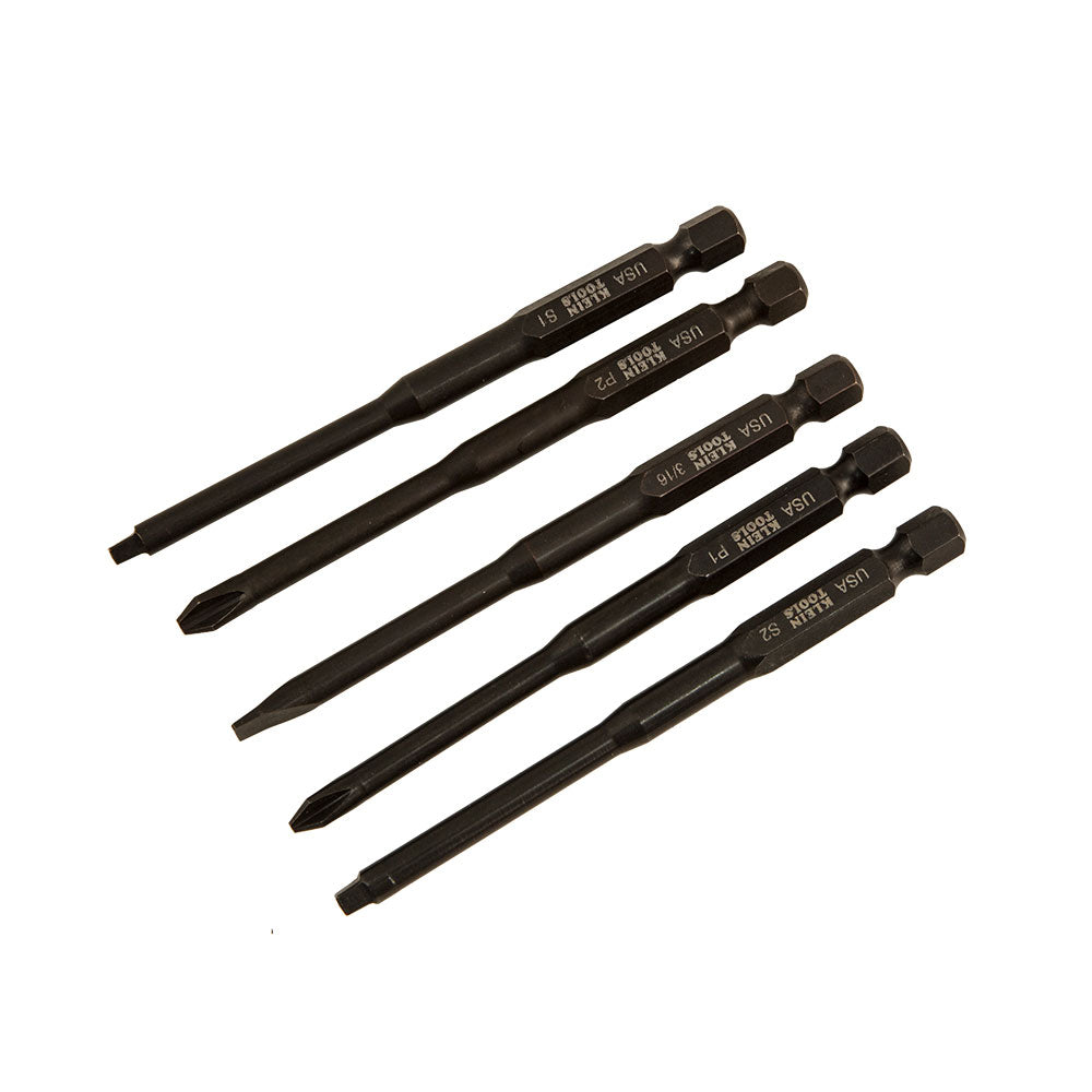 Klein Tools 32234 Power Driver Set, Assorted Bits, 3-1/2"