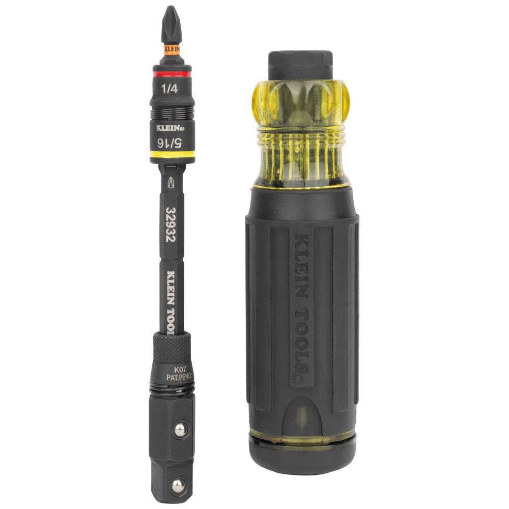 Klein 32516HD KNECT 16-in-1 Impact Rated Hybrid Screwdriver / Nut Driver
