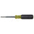 Klein Tools 32559 Multi-Bit Screwdriver / Nut Driver, 6-in-1, Extended Reach, Ph, Sl