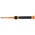 Klein 32581INS 2-in-1 Insulated Electronics Screwdriver, Phillips, Slotted Bits