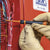 Klein 32581INS 2-in-1 Insulated Electronics Screwdriver, Phillips, Slotted Bits