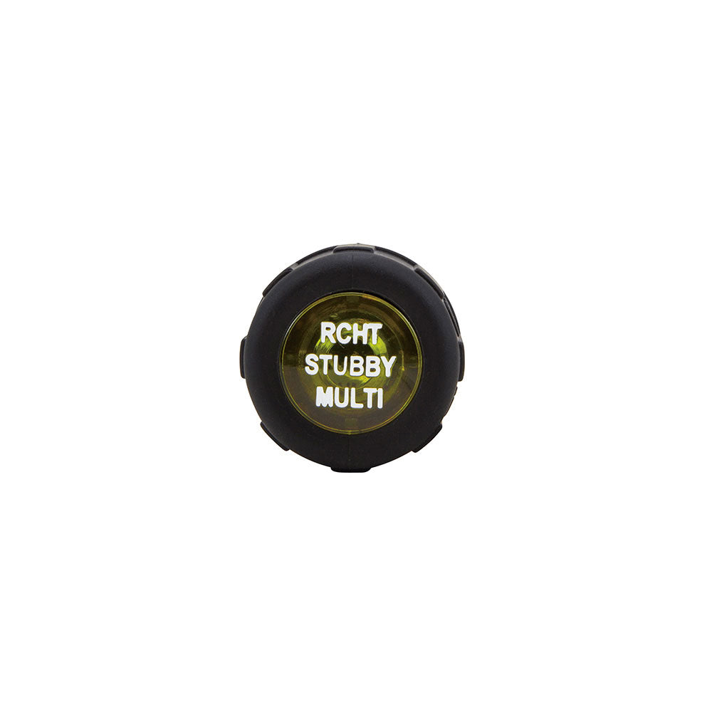 Klein Tools 32594 Multi-Bit Ratcheting Screwdriver, 6-in-1, Stubby, Ph, Sl, Sq, Nut Bits