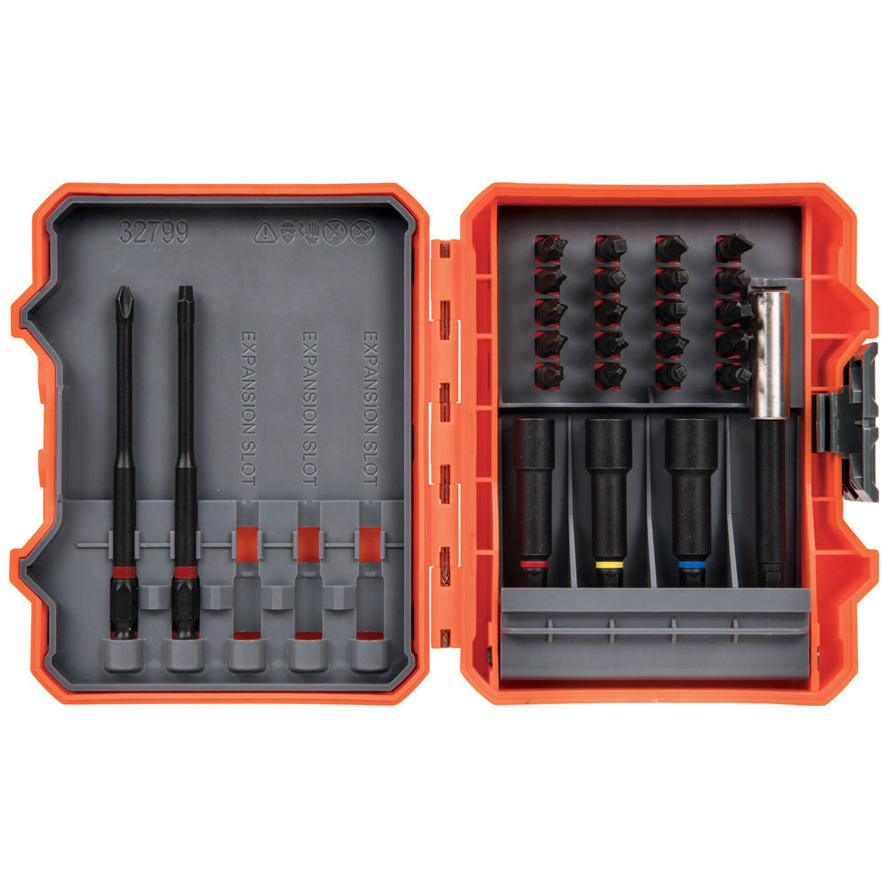Klein Tools 32799 Pro Impact Power Bit Set, 26 Piece