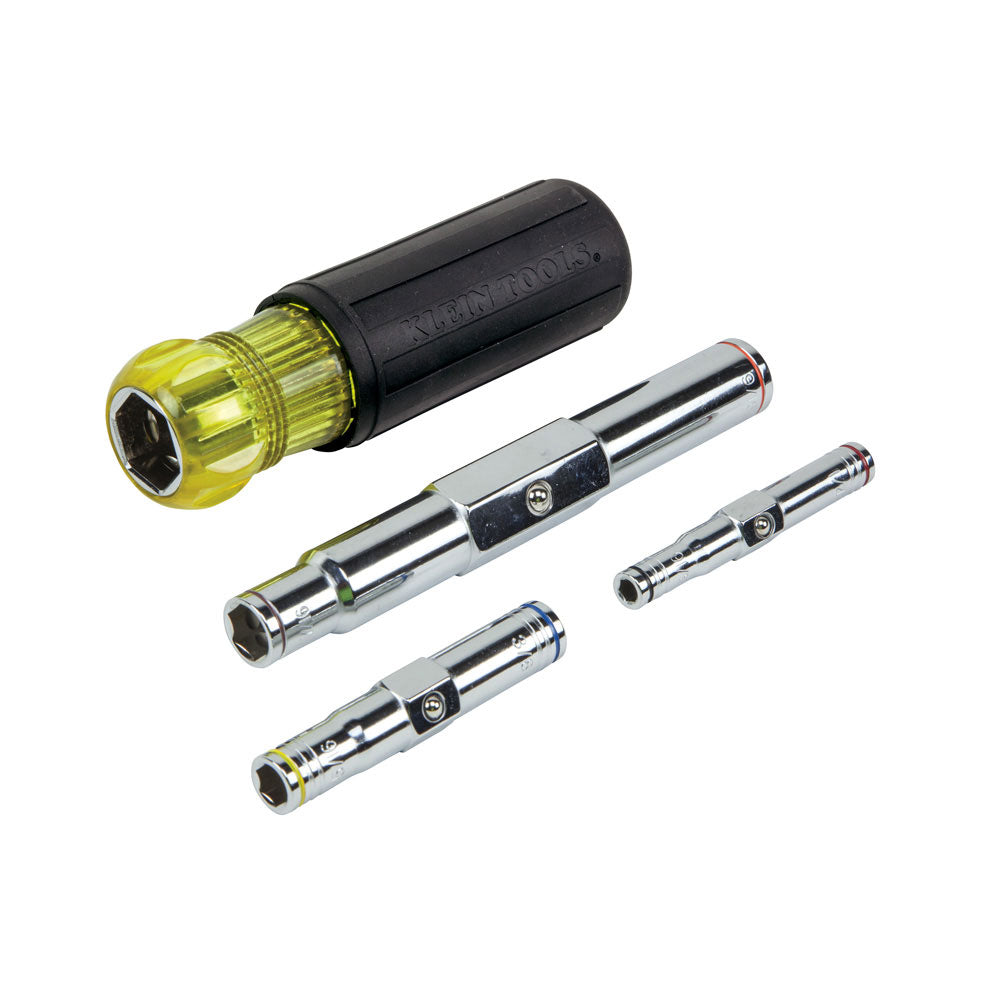 Klein 32800 6-in-1 Multi-Bit Screwdriver / Nut Driver, Heavy Duty