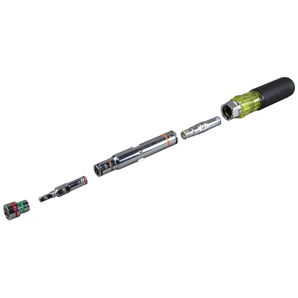 Klein 32807MAG 7-in-1 Multi-Bit Screwdriver / Nut Driver, Magnetic