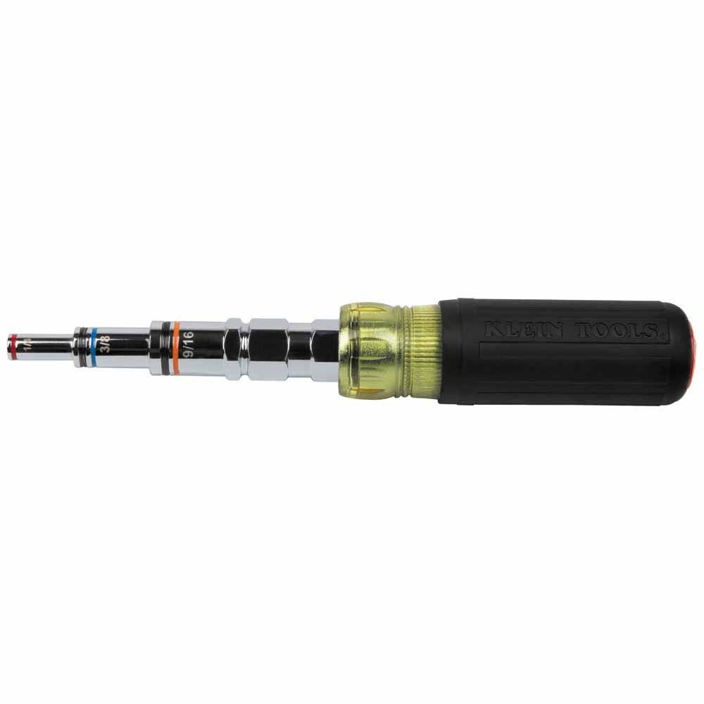Klein 32809MAG 9-in-1 Pass Through SAE Multi-Nut Driver, Magnetic