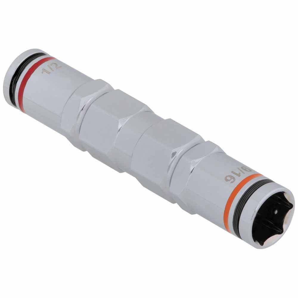 Klein 32809MAG 9-in-1 Pass Through SAE Multi-Nut Driver, Magnetic