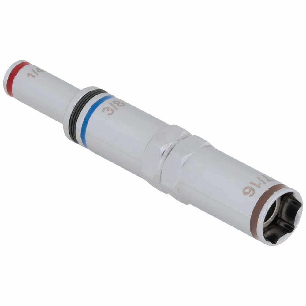 Klein 32809MAG 9-in-1 Pass Through SAE Multi-Nut Driver, Magnetic