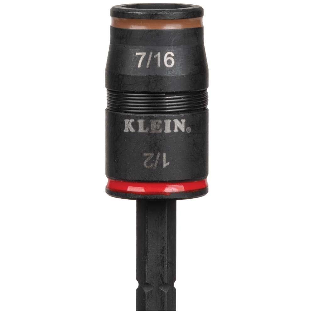 Klein 32907 7-in-1 Impact Flip Socket Set, No Handle