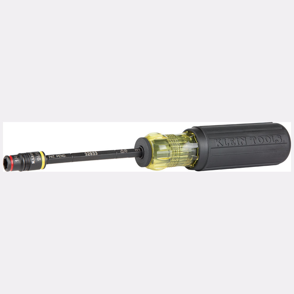 Klein 32910 7-in-1 Impact Rated Flip Socket Set with Handle