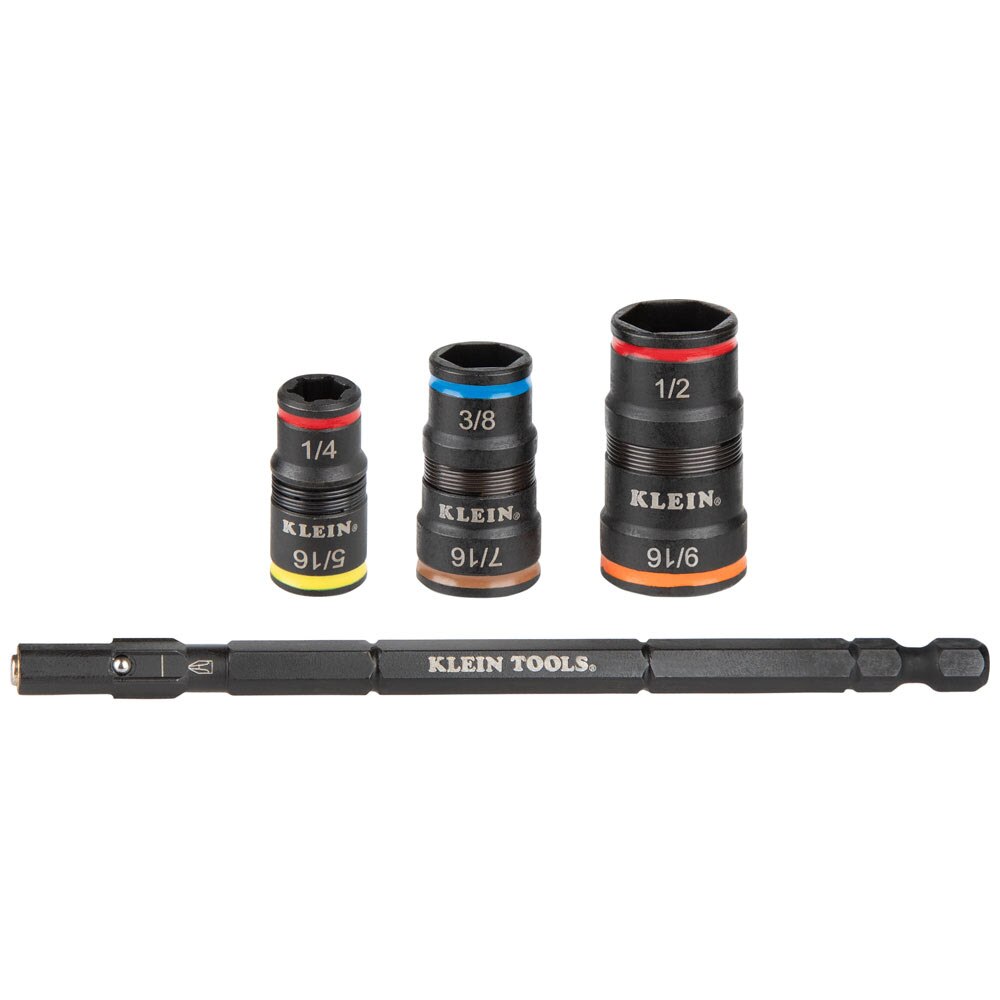 Klein 32933 7-in-1 Impact Flip Socket Set, No Handle
