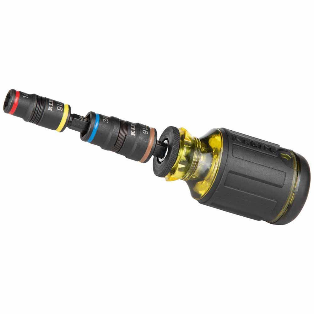 Klein Tools 32944 Flip Socket Hex Shaft Replacement Parts, 4-Pack