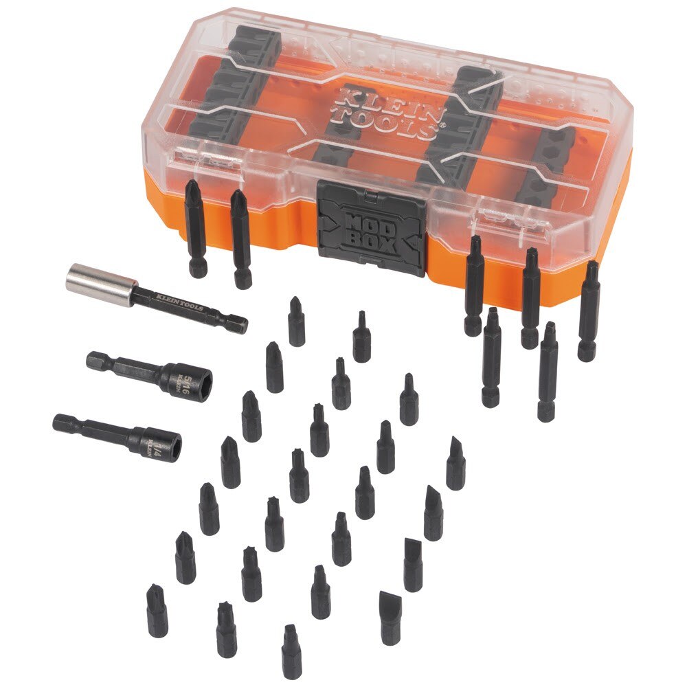 Klein 33800 Impact Driver Bit Set, 35-Piece