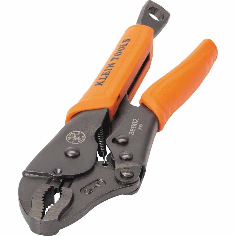 Klein 38602 Curved Jaw Locking Pliers, 10"
