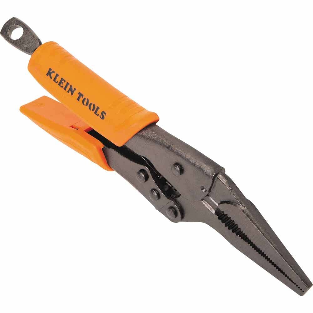 Klein 38612 Long Nose Locking Pliers, 9"