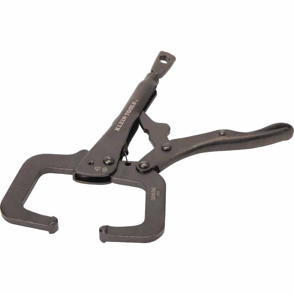 Klein 38630 C-Clamp Locking Pliers With Standard Jaws, 6"