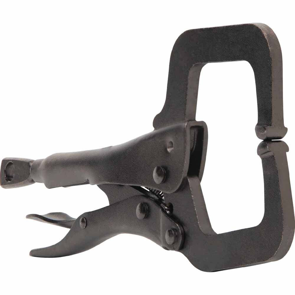 Klein 38630 C-Clamp Locking Pliers With Standard Jaws, 6"