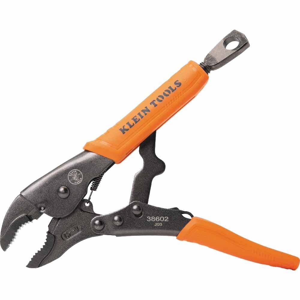 Klein 38660 Curved Jaw Locking Pliers Set, 7" and 10", 2-Piece