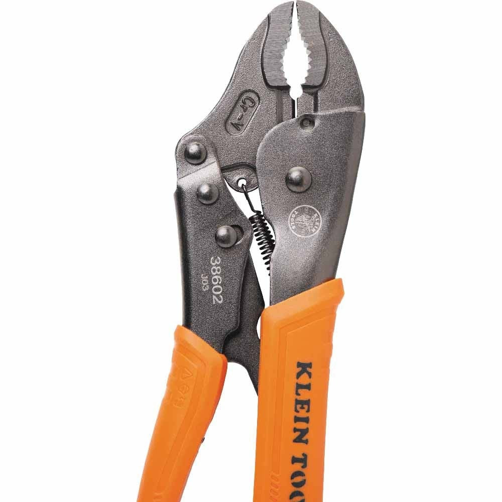 Klein 38660 Curved Jaw Locking Pliers Set, 7" and 10", 2-Piece