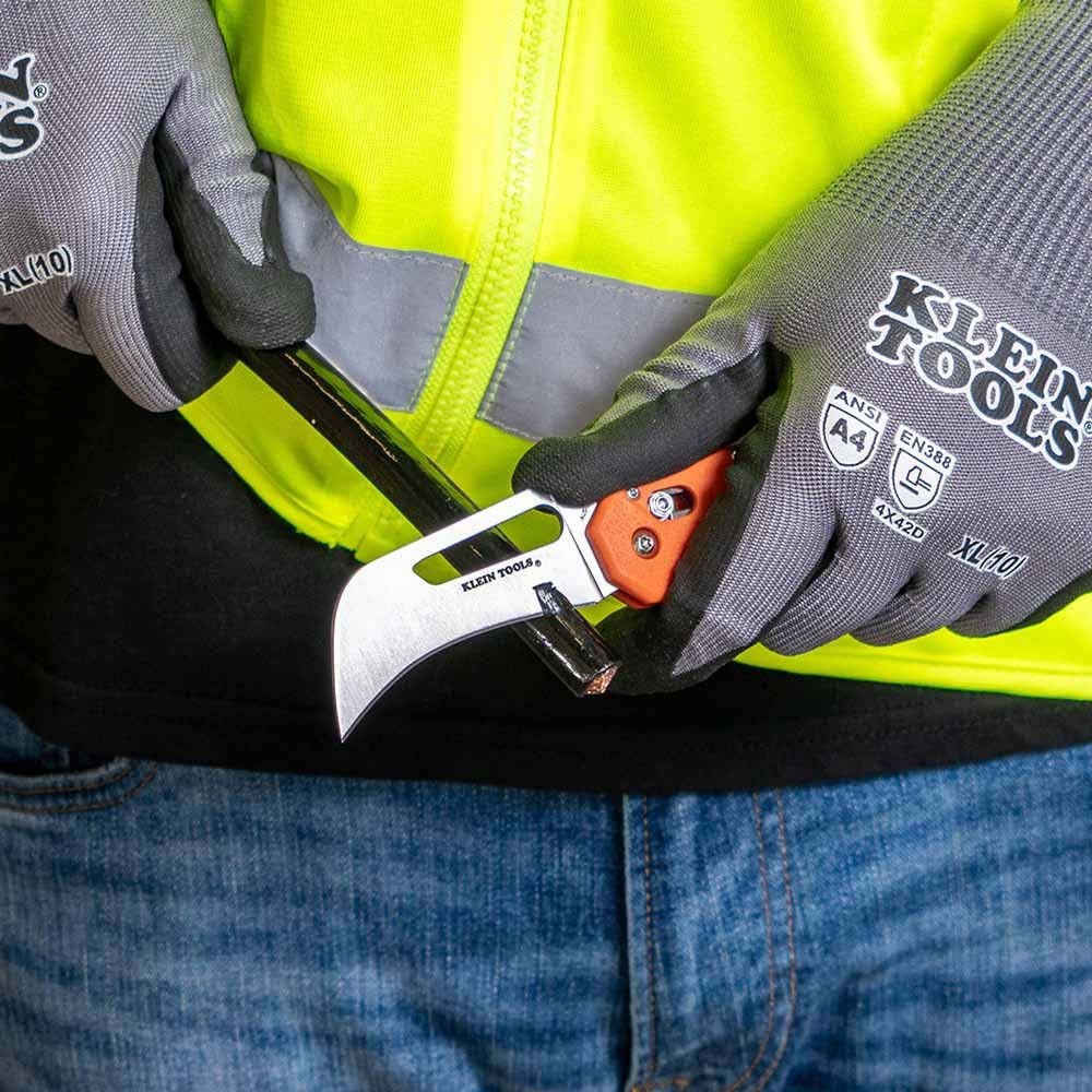 Klein 44056 Pocket Knife, Cable Skinning, Hawkbill Blade